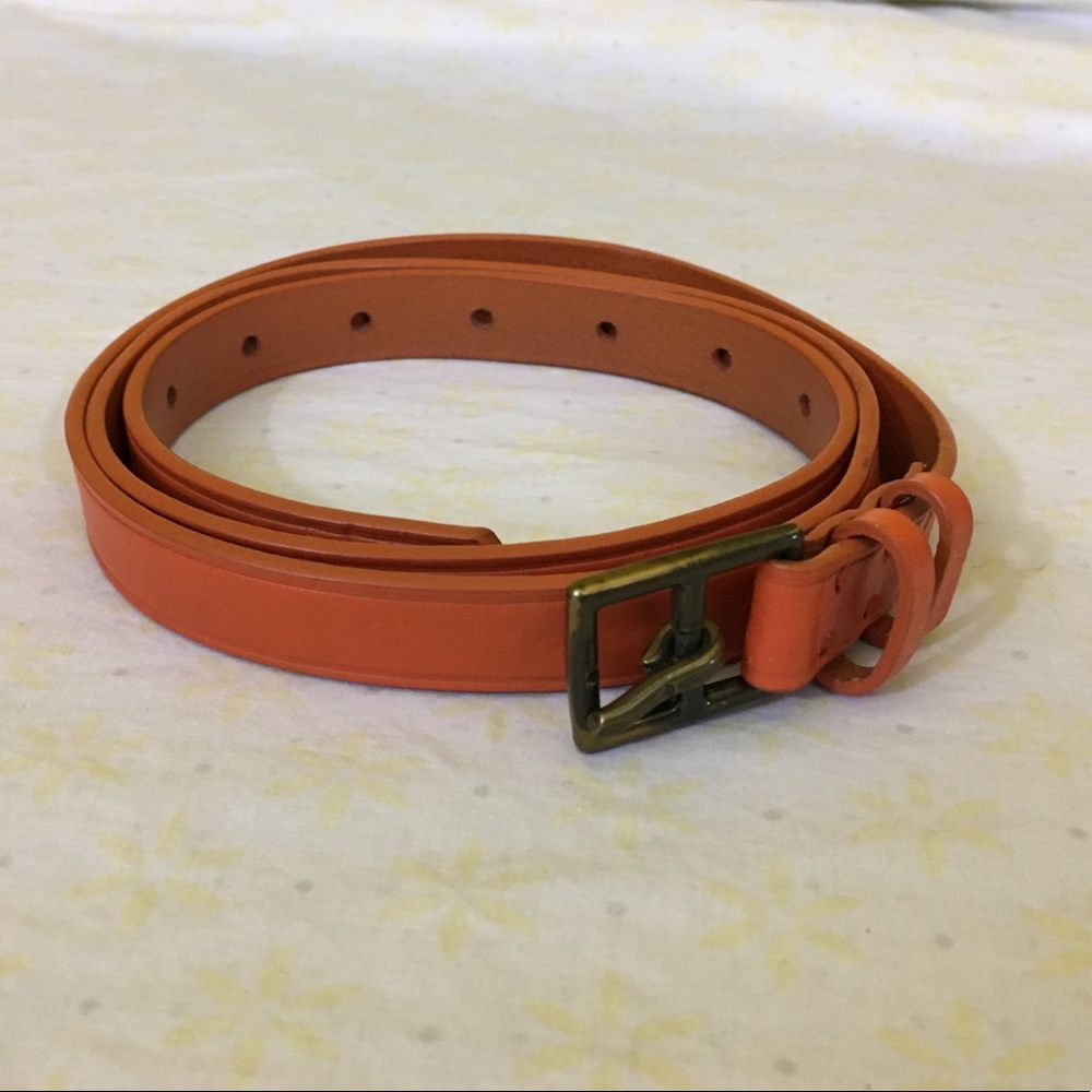 3/$20 Genuine Leather Orange Belt